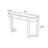 Light luxury modern simple console table-1692080236