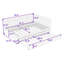 Linen Upholstered Daybed with Twin Trundle-1211686292-1211686295