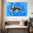 Brampt Orca On Blue
