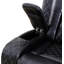 Ensemble de canapé inclinable en cuir 3 pièces avec éclairage DEL, chargeur sans fil et accoudoirs de rangement Magean