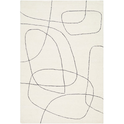 Chantise Wool Abstract Indoor Rug