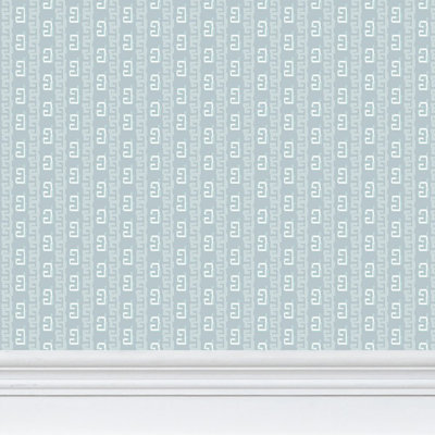 Gaga Greek Small Repeat Luxury Wallpaper