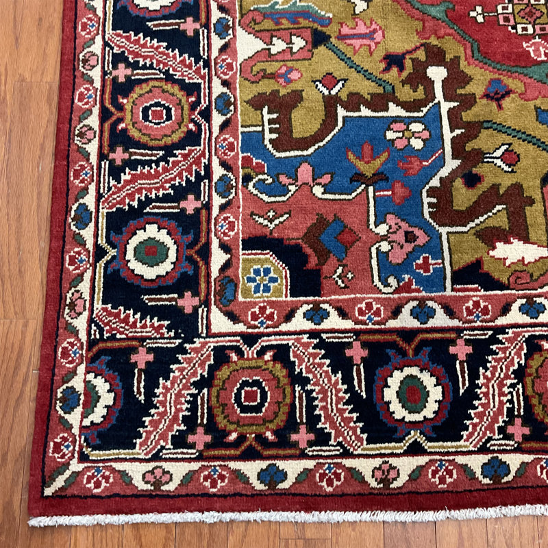 Tapis rectangulaire en laine