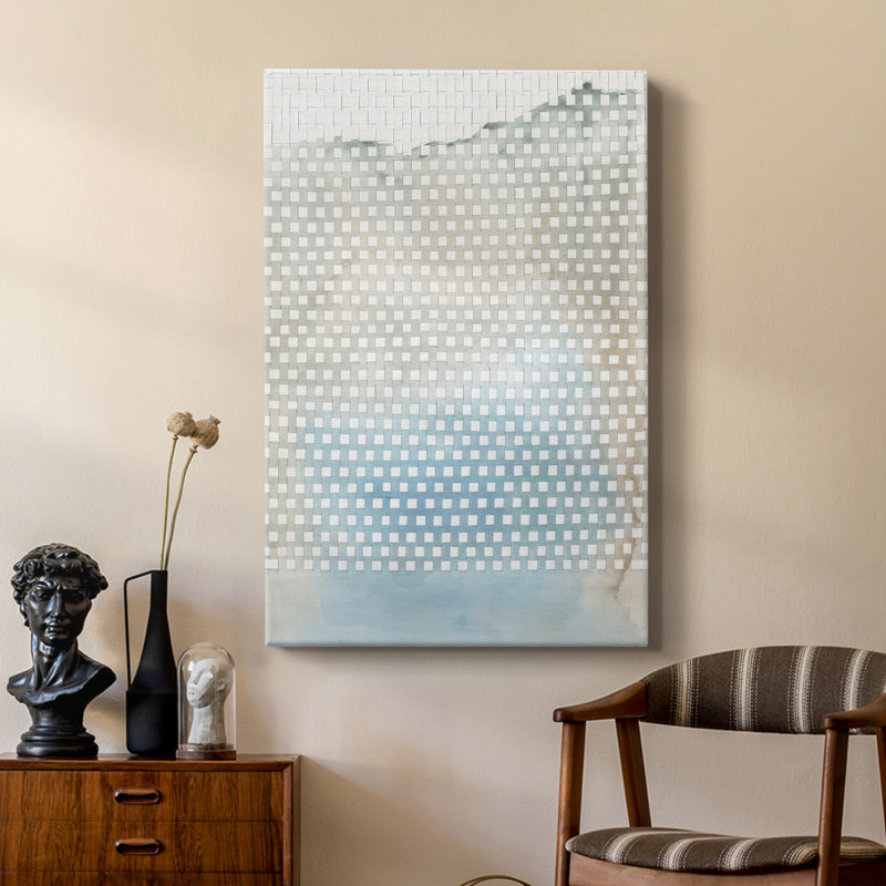 Sierra Weave I - galerie tendue sur mesure Cavas, H 18 po x l 12 po