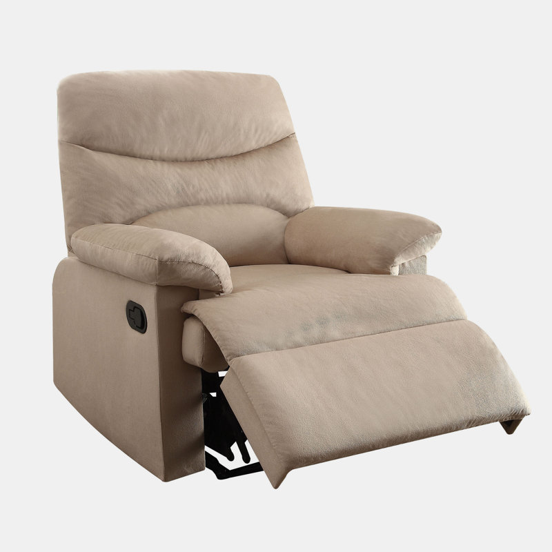 Arcadia Motion Recliner, Beige Fabric