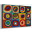 Étude de couleur: carrés avec cercles concentriques - Wassily Kandinsky - Toile tendue avec châssis - 1913-628251382