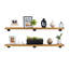 Ensemble de tablettes murales en bois 60 po