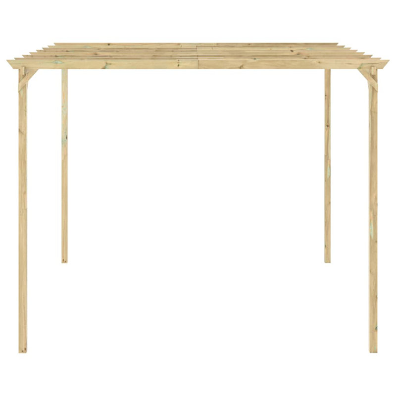 Passarella 2.2m x 2.94m x 2.94m Solid Wood Pergola