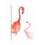 Flamingo 1 Piece Painting on Canvas-101409804-101409806