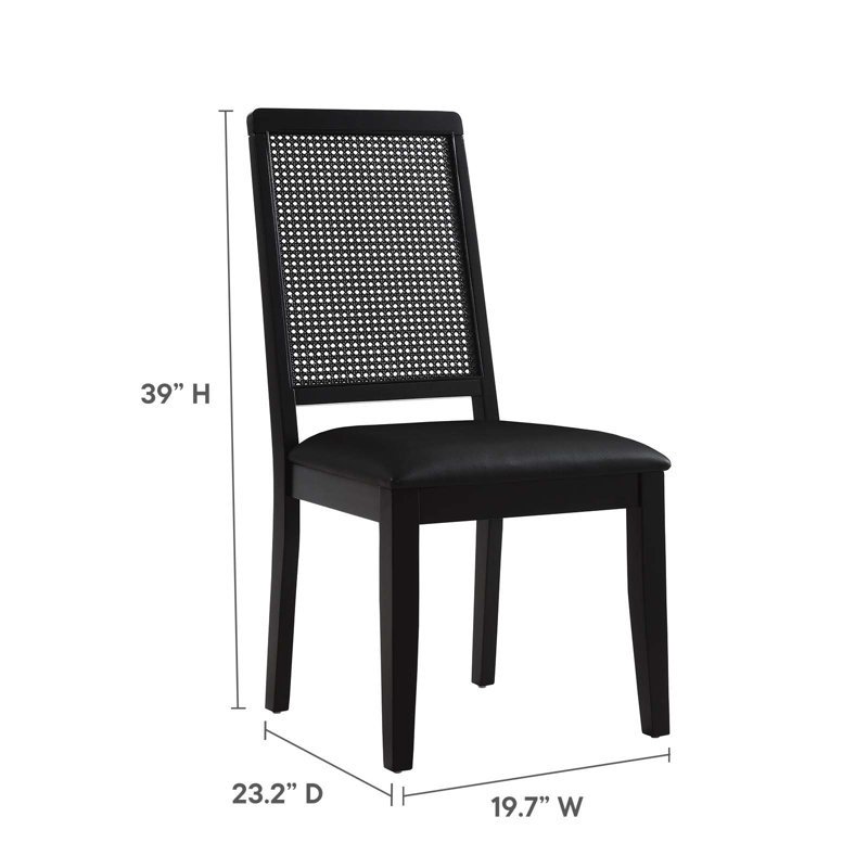 Chaise d'appoint Modway, Noir, Noir