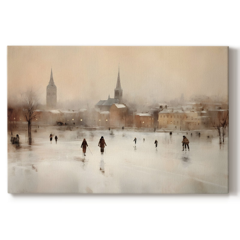 " Vintage Landscape - DCCCXV ", 41" H x 61" W x 1.5" D, Wrapped Canvas