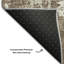 Tapis abstrait lavable à la machine de qualité supérieure Mayfield AMF1008-1368600305