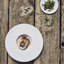 L Fragment Porcelain Dinner Plate