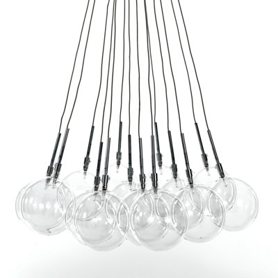 Ilsa 14 - Light Chrome Cluster Pendant