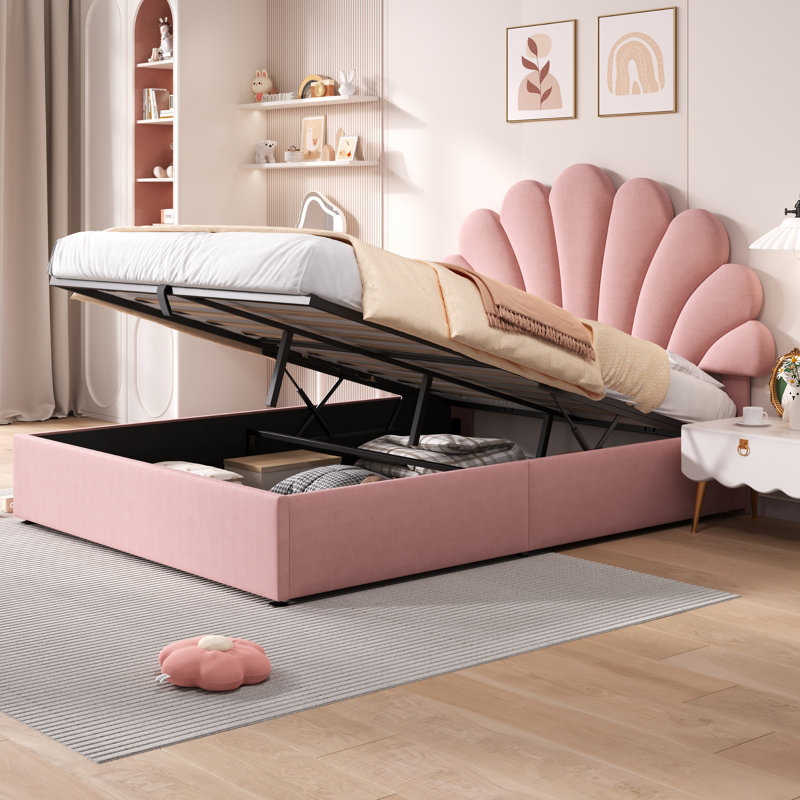 Metal Ottoman Storage Bed