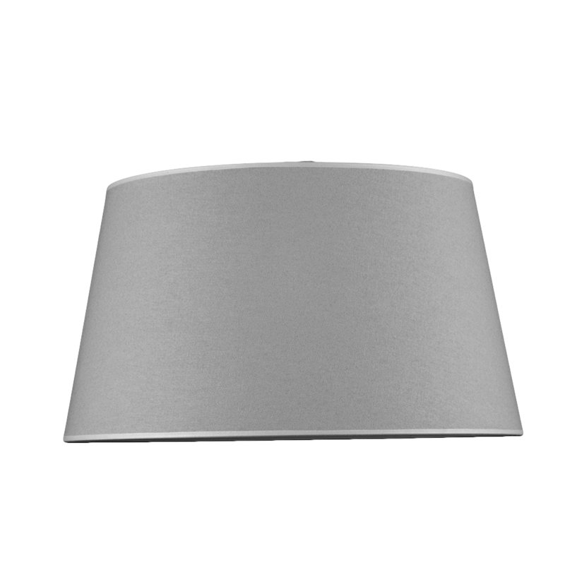 Renteria 30cm H Empire Lamp Shade, Light Grey