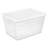 Sterilite Storage Box, Stackable Bin with Lid, Plastic Container to Organize Shoes and Crafts on Closet Shelves