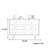 Wall-mounted household storage cabinet