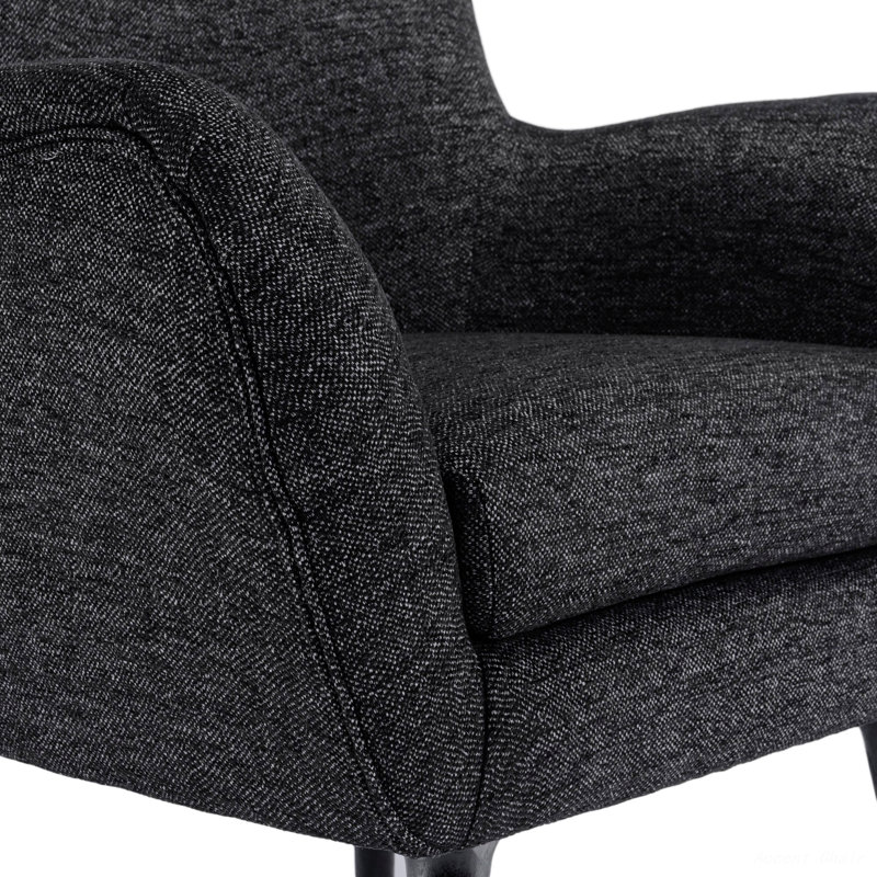 Fauteuil, fauteuil rembourré pour espace intérieur, fauteuil simple de salon