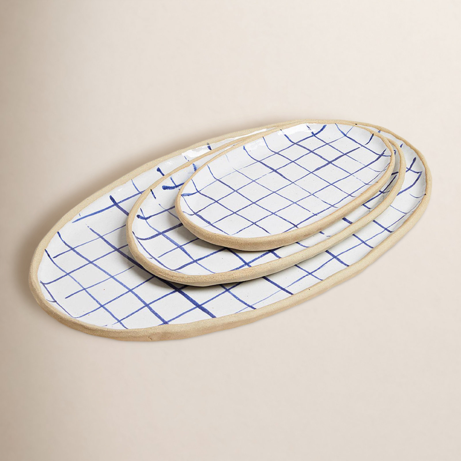 Oval Platter, Large: 16" X 10"