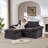 Modern Corduroy Cloud Sofa-413737471