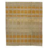 Geometric Area Rug in Beige/Orange/Taupe