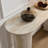 Sylph Narrow Console Table Entryway Table With Curved Legs