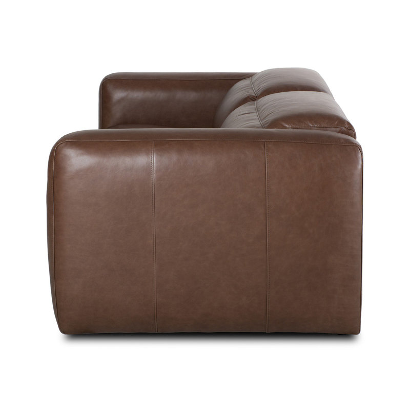 Radley 89" Power Recliner 2 - Piece Sofa, Sonoma Coco Genuine Leather
