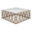 Brass Gate Solid Wood Coffee Table