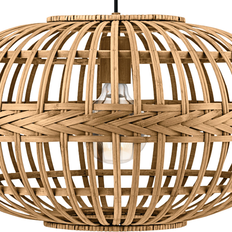 Norton 1 - Light Natural Geometric Pendant