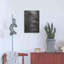 «Black Plant» par Design Fabrikken, art mural en métal-1921848906
