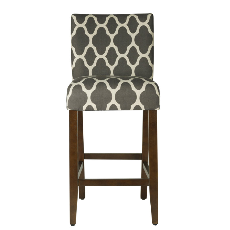 Tabouret de bar et de comptoir Vioria, Gris chaleureux, Tabouret de bar (siège d'une hauteur de 29 po)