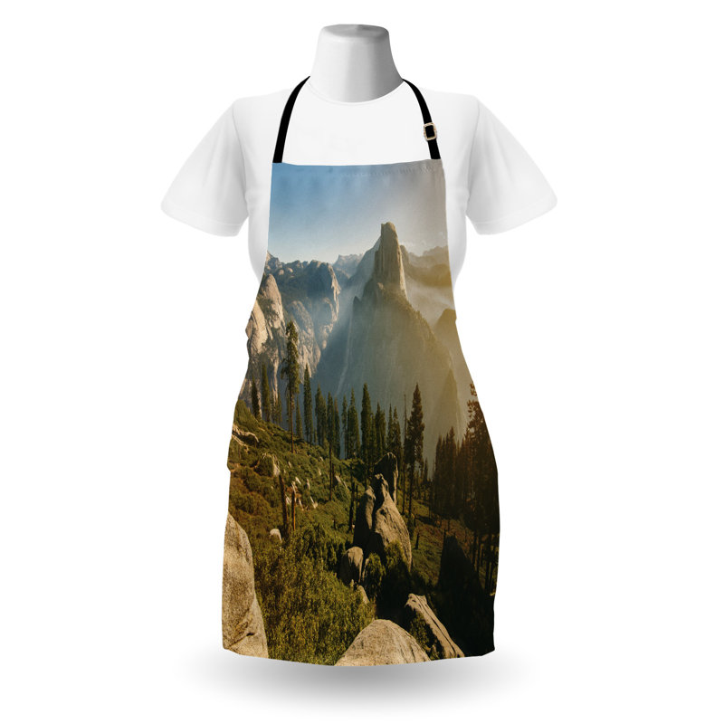 No Pattern Bib Apron