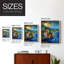 NAUTICAL Series, impression encadrée en bois massif-574825392-574825400