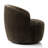 Modern Swivel Chenille Barrel Accent Chair(Set Of 2）-19986771