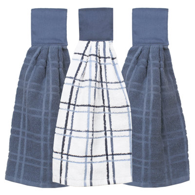 Ritz Cotton Tea Towel In Federal Blue
