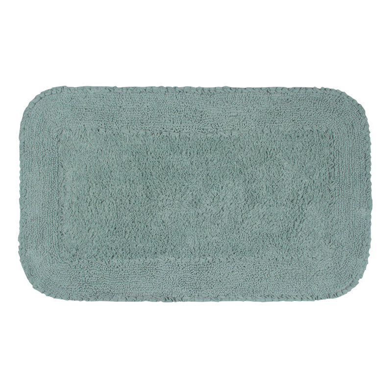 Maytham Bath Rug, Blue, Rectangle - 21" W x 34" L