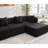 Modern Minimalist 140" L-Shape Couch ,No Assembly Required,Boucle,Modular Sofa-1091995241