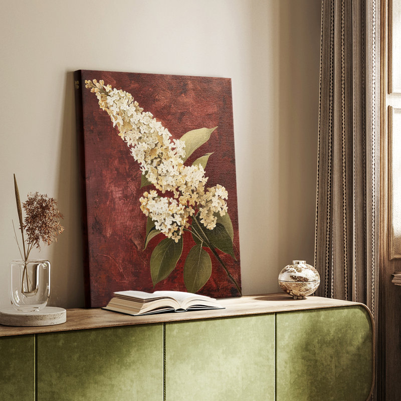 FLORAL Series CXCV III - Gallery Cavas sur mesure, H 48 po x l 32 po