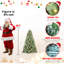 Arbre de Noël 7 pi avec 400 lumières DEL blanc chaud-286346991-286346897