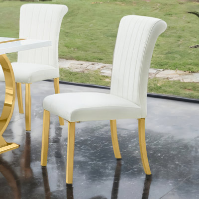 Chaises d'appoint rembourrées Stellas