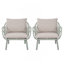 Fauteuil club d'extérieur Huron PP, avec coussin, ensemble de 2-1195403893