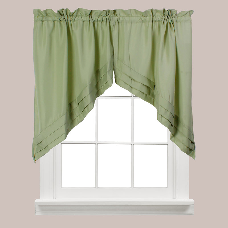Gladys Swag Window Valance, Sage
