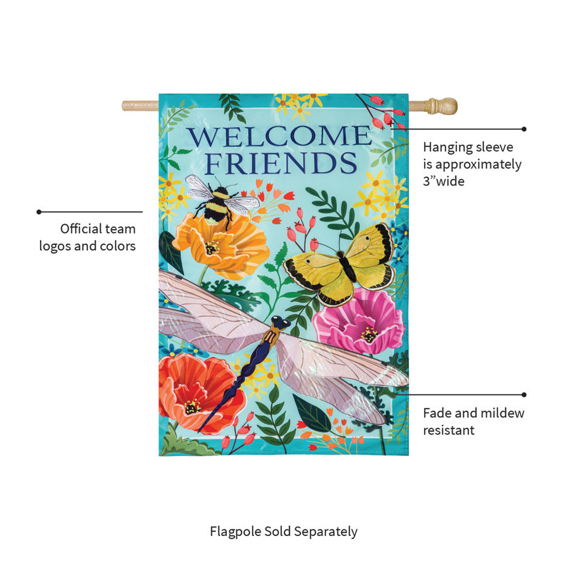 «Greenhouse Garden Welcome Friends»