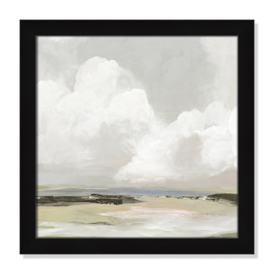 Soft Clouds - Picture Frame Painting Print