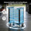 Armoire à outils robuste 39 po à 7 tiroirs verrouillables et clés d'une capacité de 700 lb