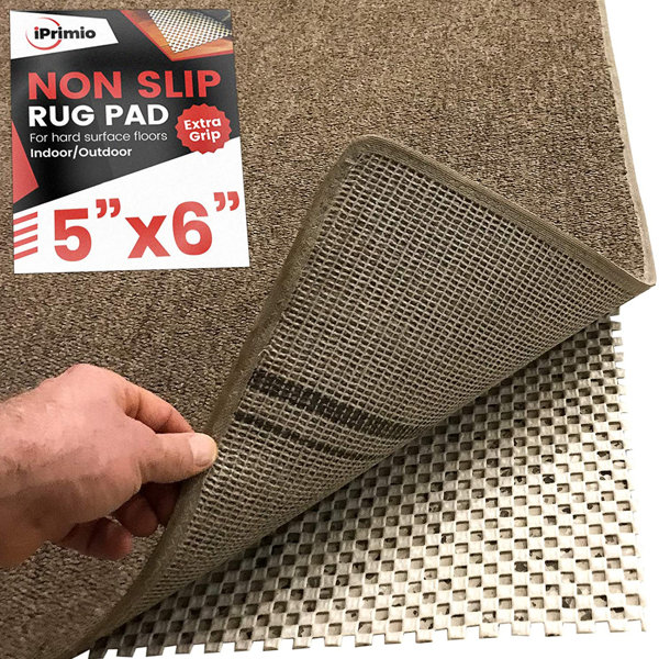 Grip-It Super Cushioned Non-Slip Rug Pad for Area Rugs and Runner Rugs, Rug  Gripper for Hardwood Floors 5' x 8