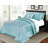 4 Piece Quilted Satin Bedspread Set-868318637-826307613