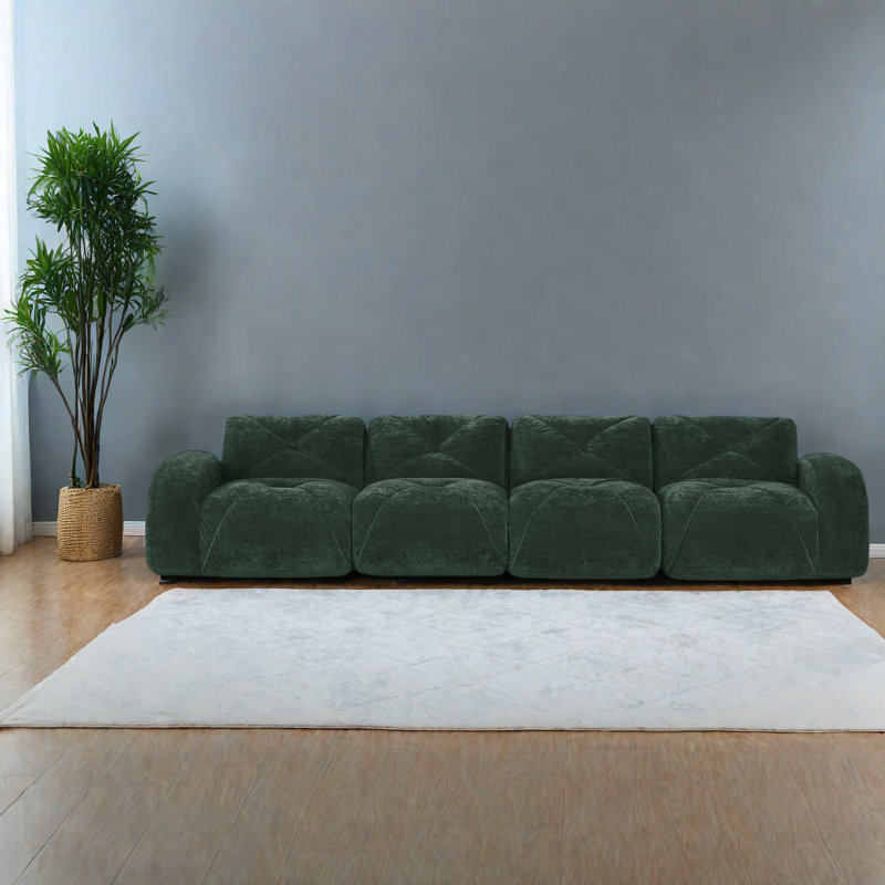 Luxueux canapés en velours, design moderne, idéal pour les salons