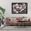 Elizabeth Elizabeth Flowers - Impression sur toile-72503533-72503542